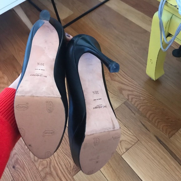 YSL peep-toe leather tribute two pumps - Picture 4 of 5